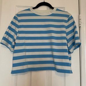 A New Day Short Sleeved Cropped Tee